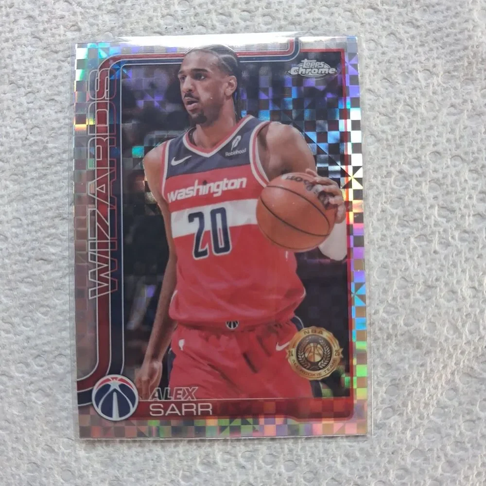 2025-26 Topps Chrome - Alexandre Sarr #218 X-Fractor